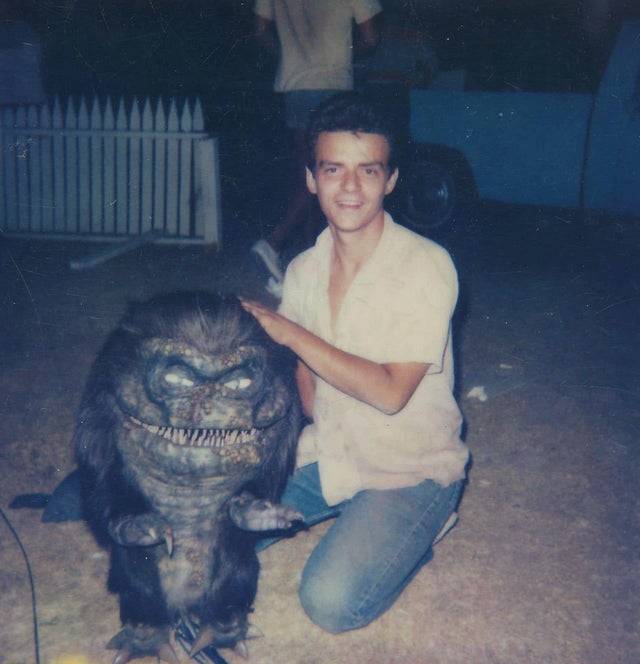 man working on special effects 