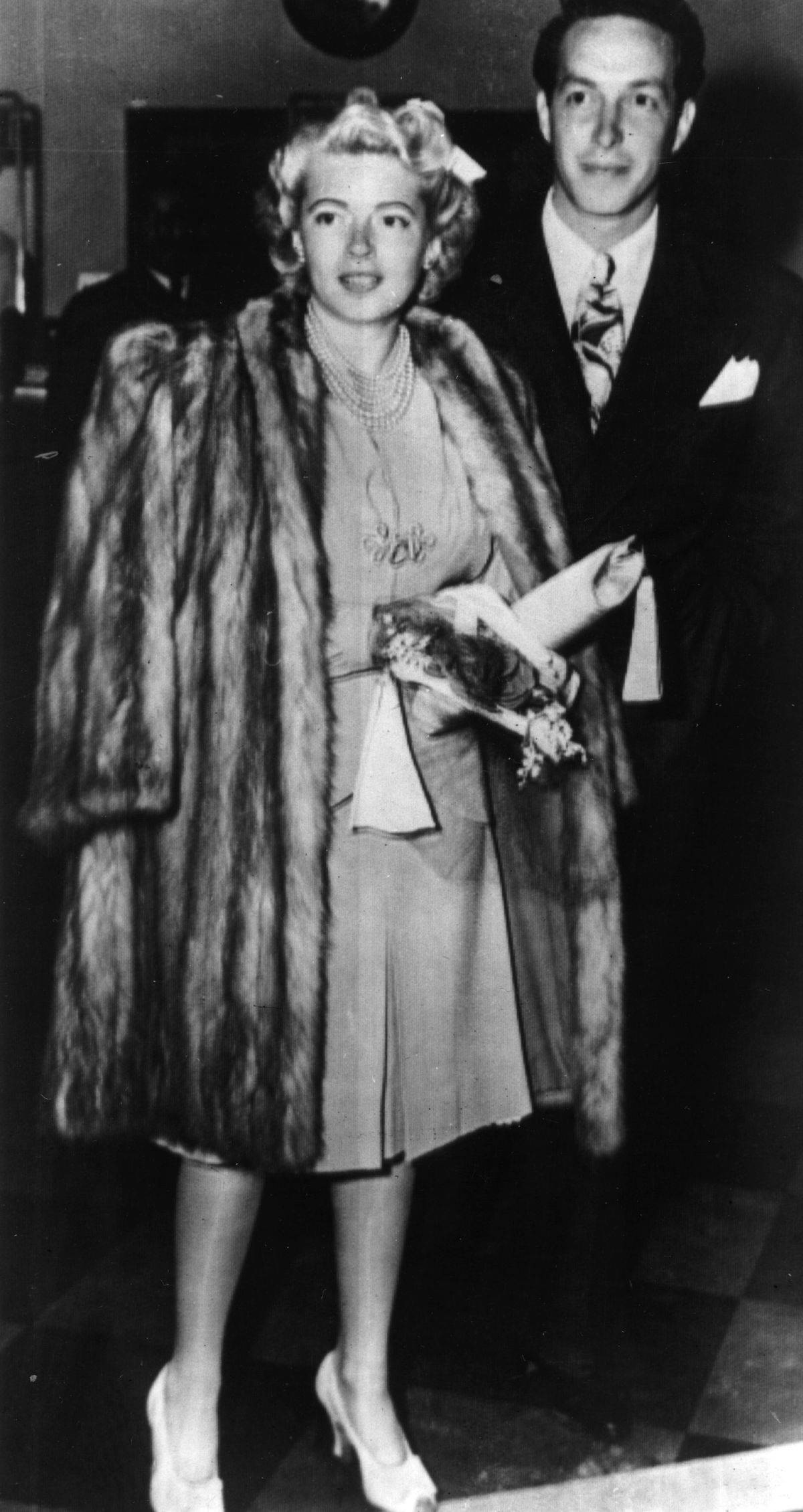 Lana Turner And Joseph Stephen Crane