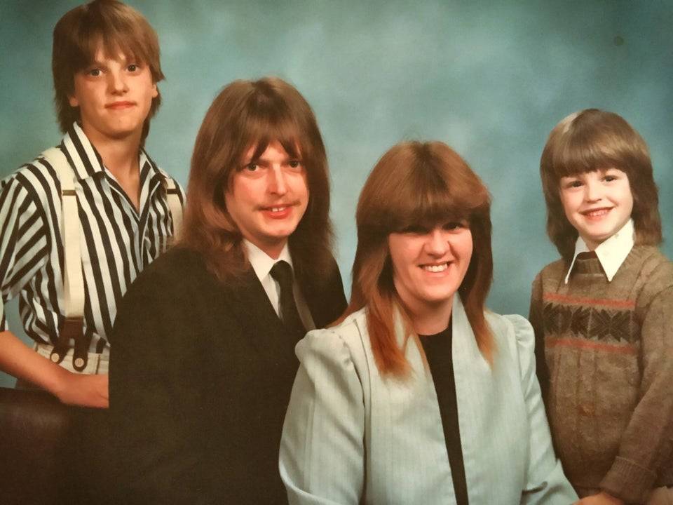 family mushroom mullet haircut