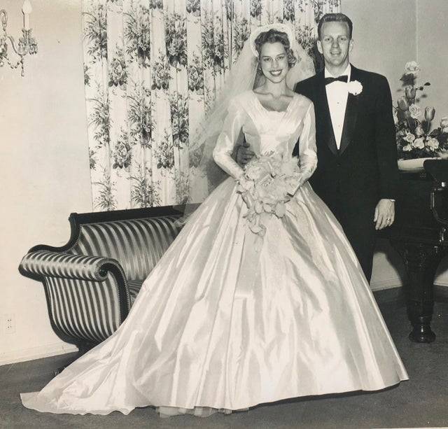old wedding photo