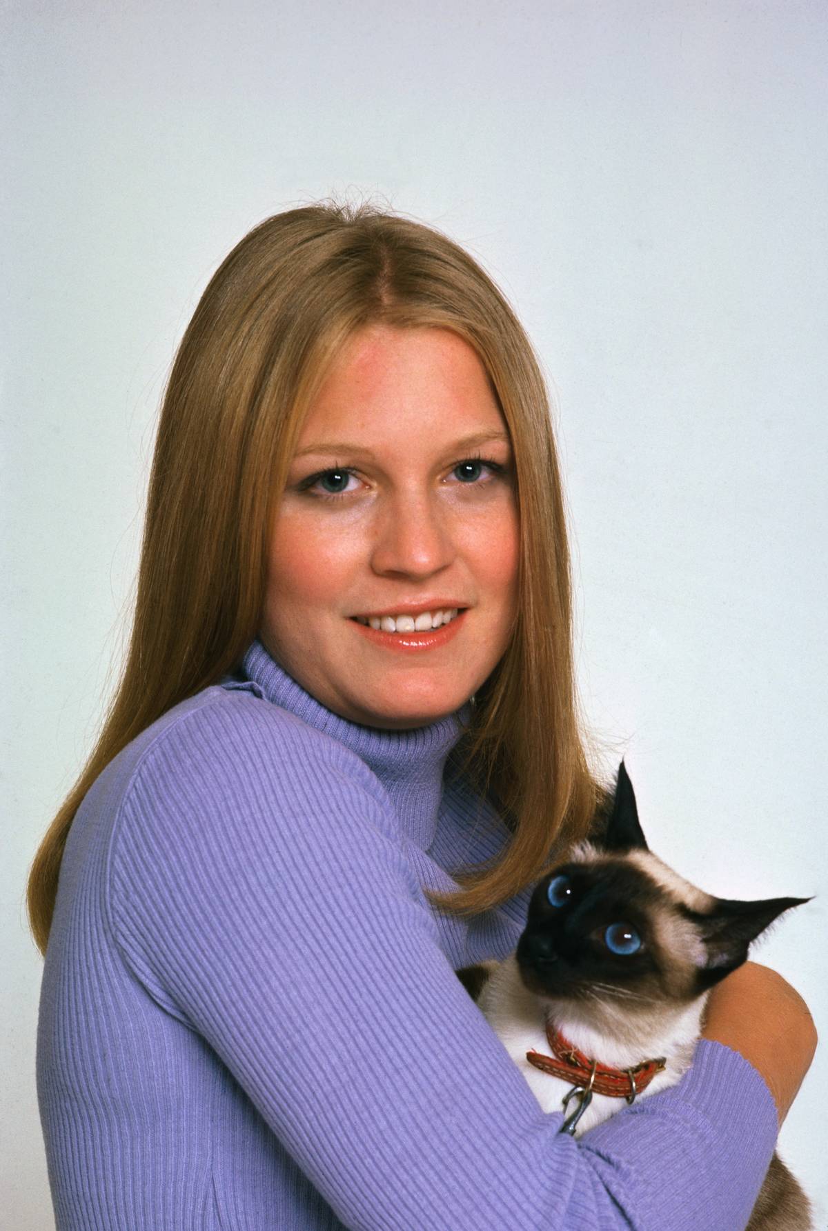 Susan Ford Holding Her Cat