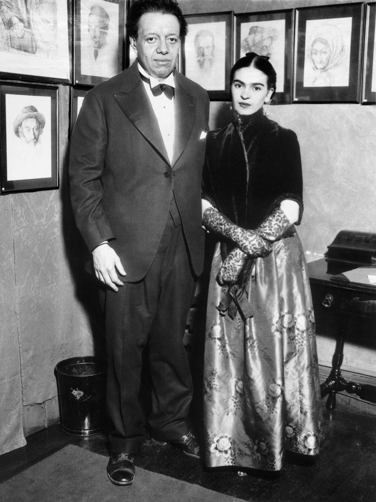 Frida Kahlo, Diego Rivera, And Nickolas Muray