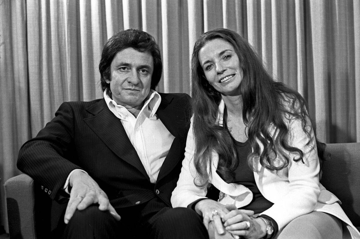 Johnny Cash, Vivian Liberto, And June Carter