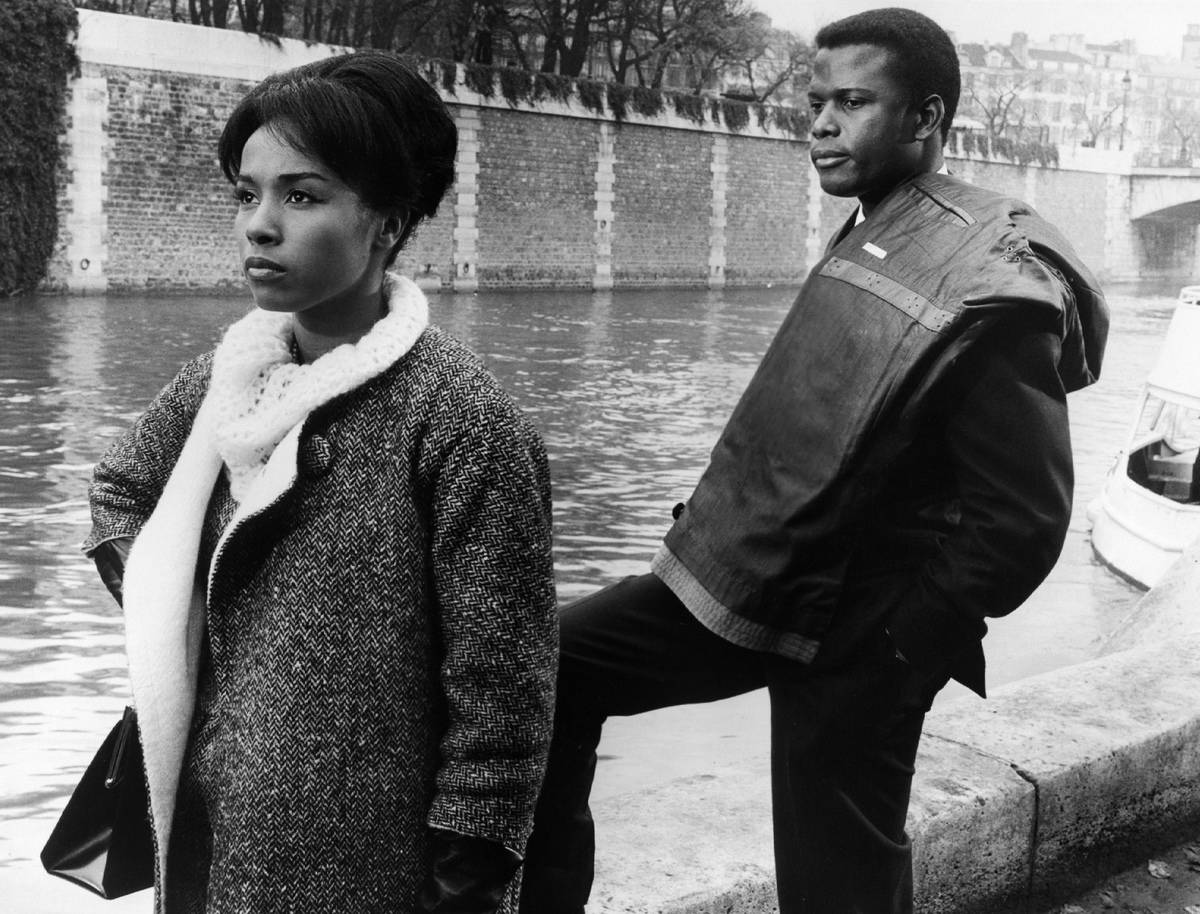 Monte Kay, Sidney Poitier, And Diahann Carroll