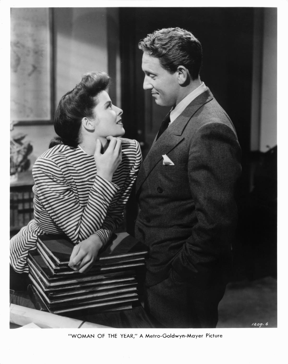 Spencer Tracy, Louise Treadwell, And Katharine Hepburn
