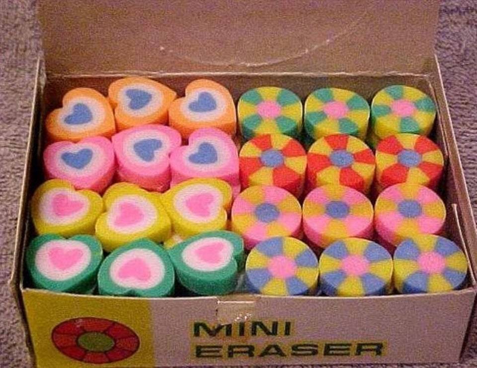 Picture of erasers