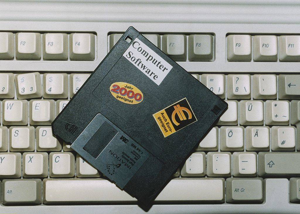 Picture of a floppy disc