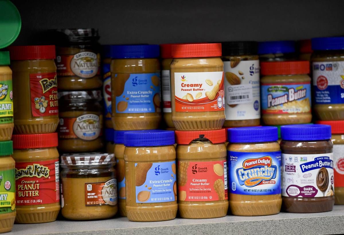 jars of peanut butter