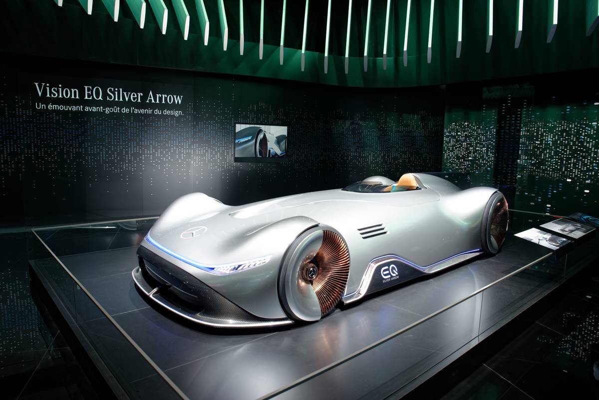 Mercedes Vision EQ Silver Arrow