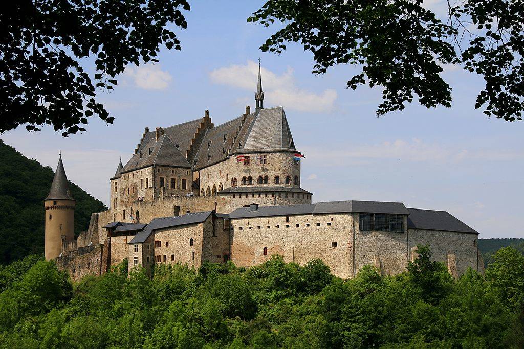 Picture of Vianden Castle, Luxembourg