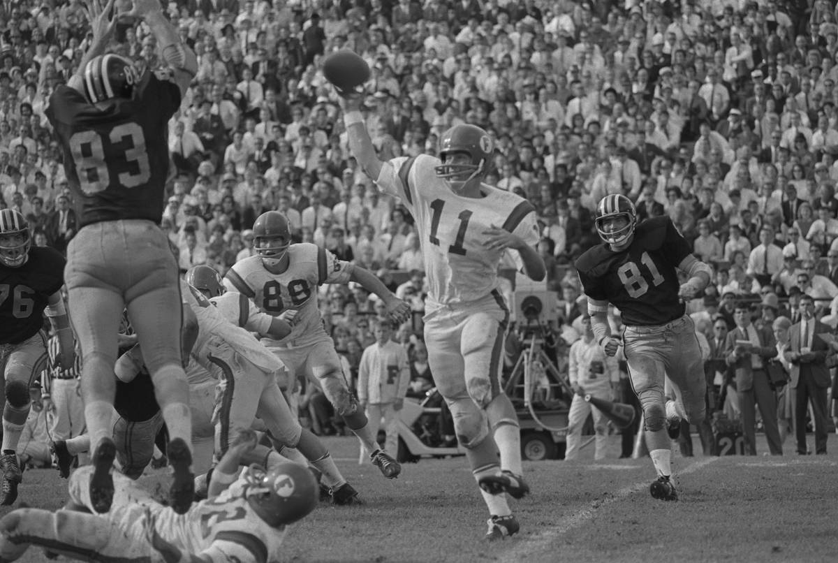 Steve Spurrier Setting the Passing Record at The Sugar Bowl