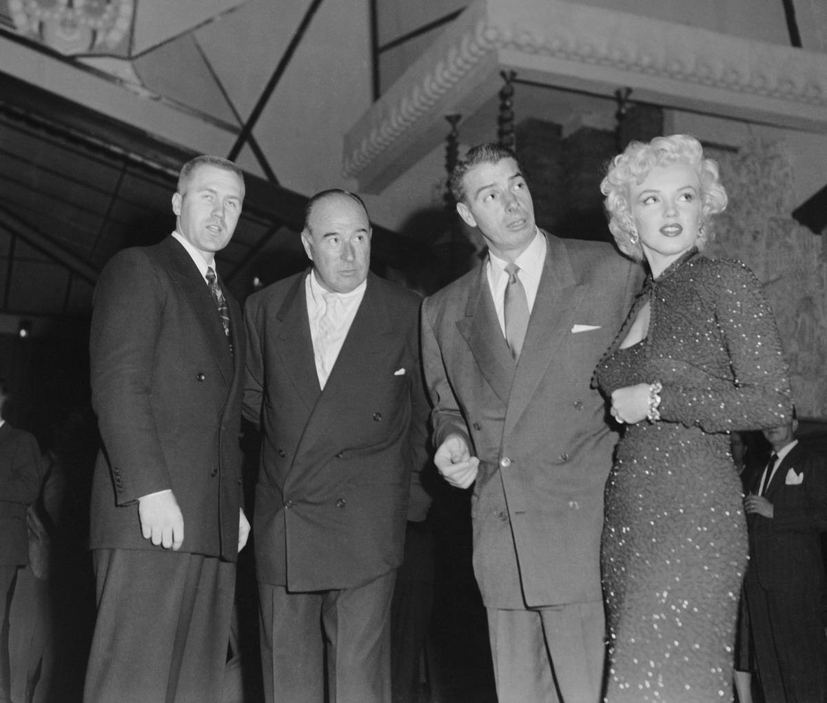 Marilyn Monroe and Joe DiMaggio in Tokyo