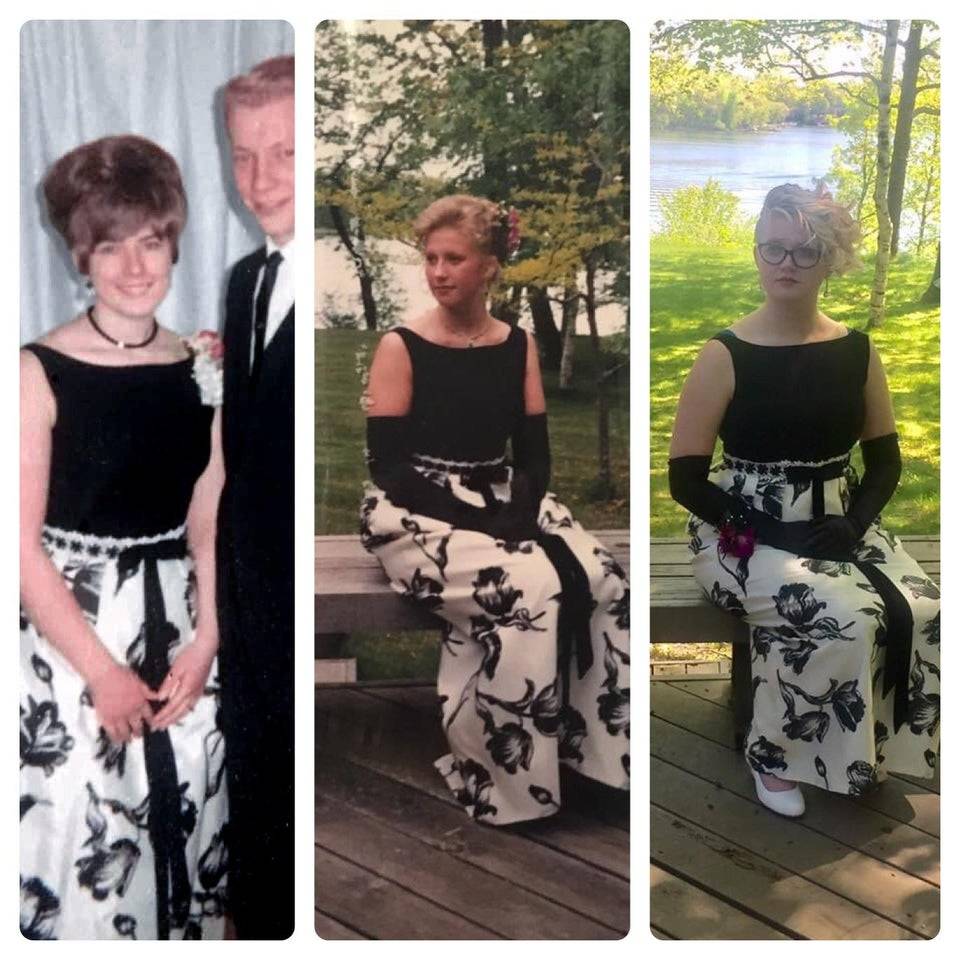one dress, three genrations