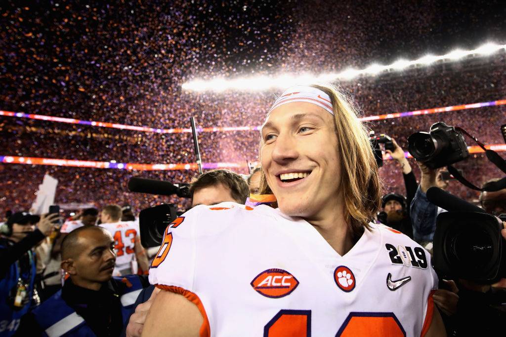 trevor lawrence at clemson