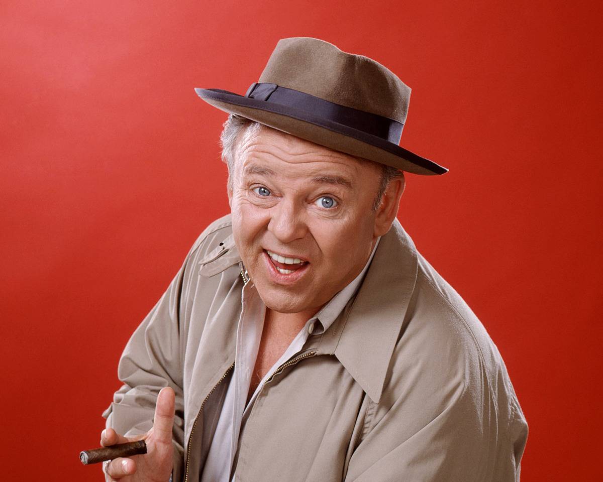 Caroll O'Connor as Archie Bunker on All in the Family