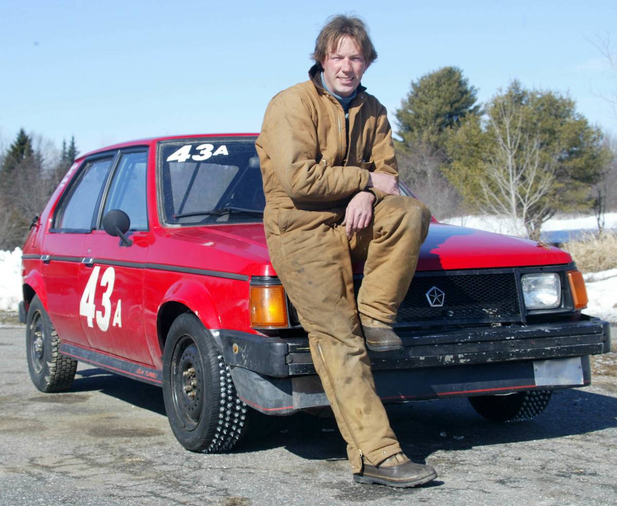 Bob Koenig, of Brunswick, is planning to race in the Hardwater AutoRacing Challenge, a night-time ic...