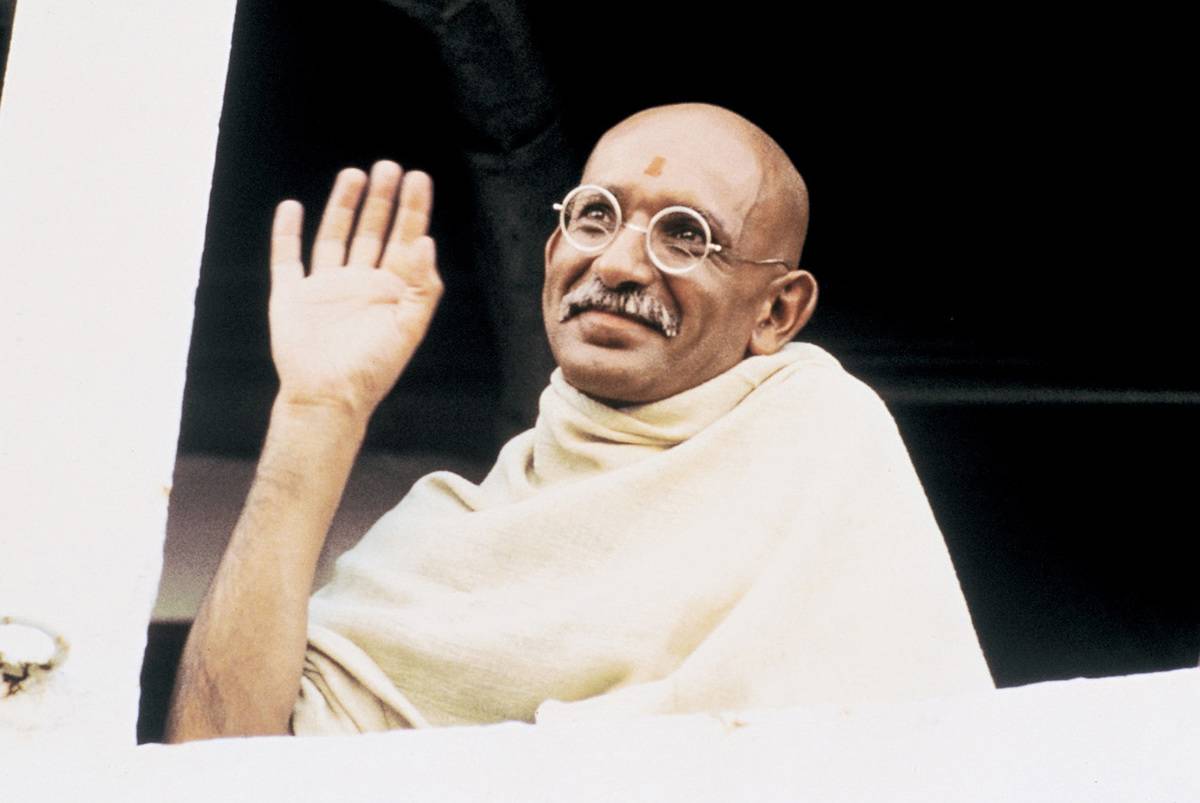 Ben Kingsley as Gandhi