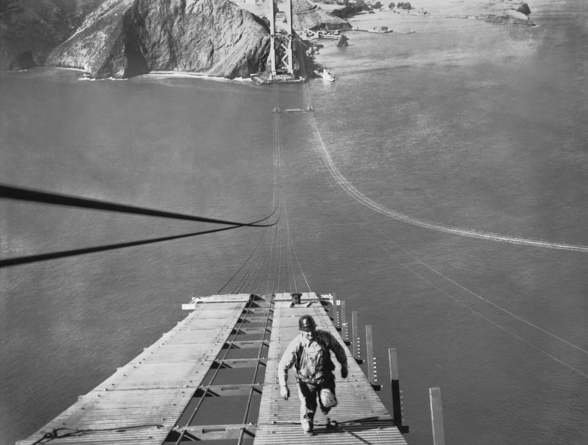 Golden Gate Bridge Work