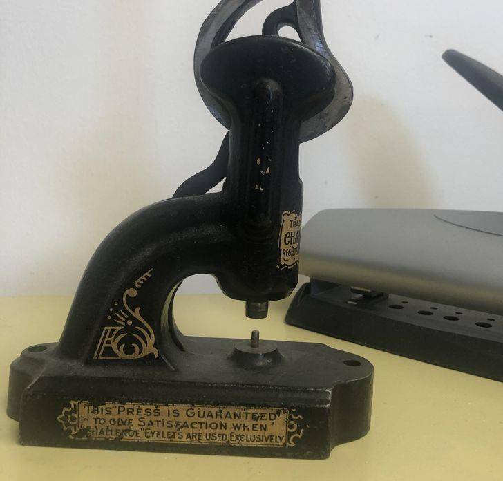hole punch over 100 years old
