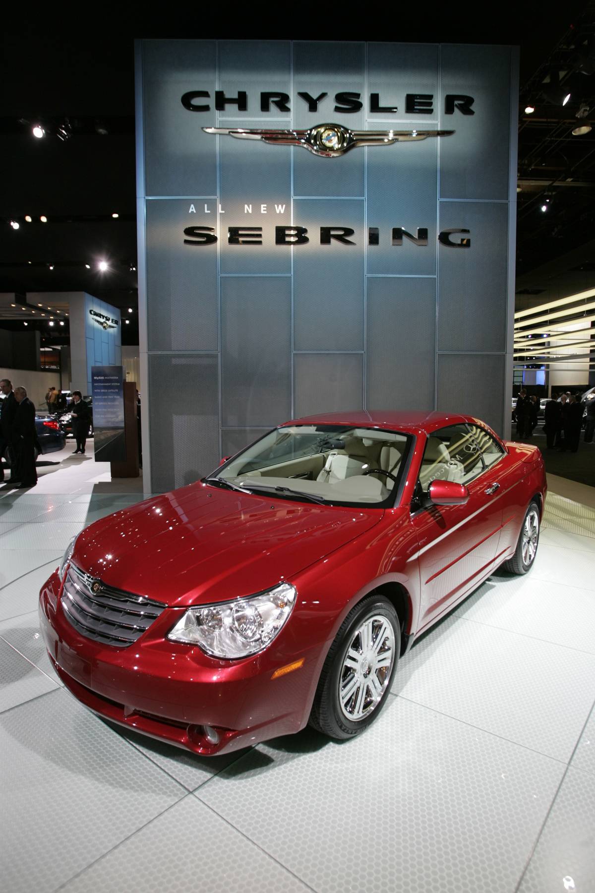 NAIAS 2007: The new Chrysler Sebring hardtop convertible seen on the second press day of the North A