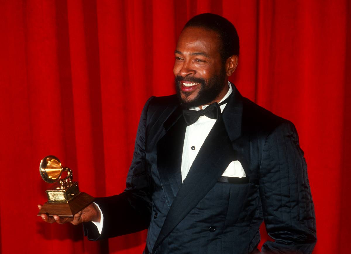 Singer Marvin Gaye
