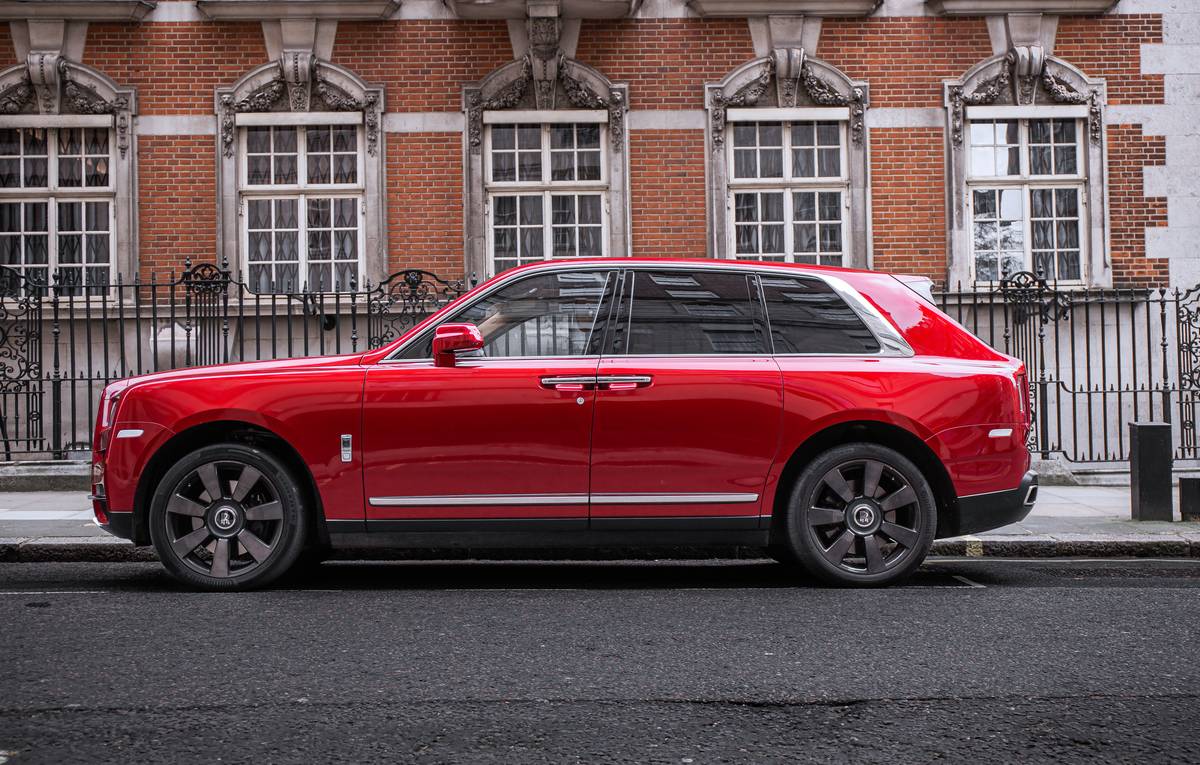 The Rolls Royce Cullinan...