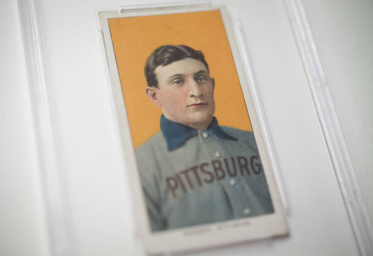 1909 Baseball Card of Pittsburgh Pirates Shortstop Honus Wagner