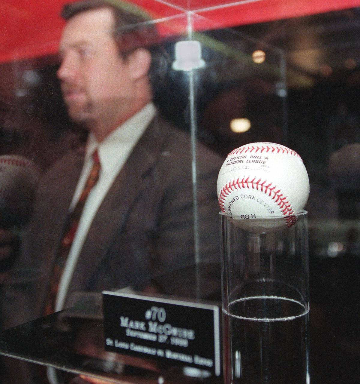 Mark McGwire's 70th Home Run Baseball