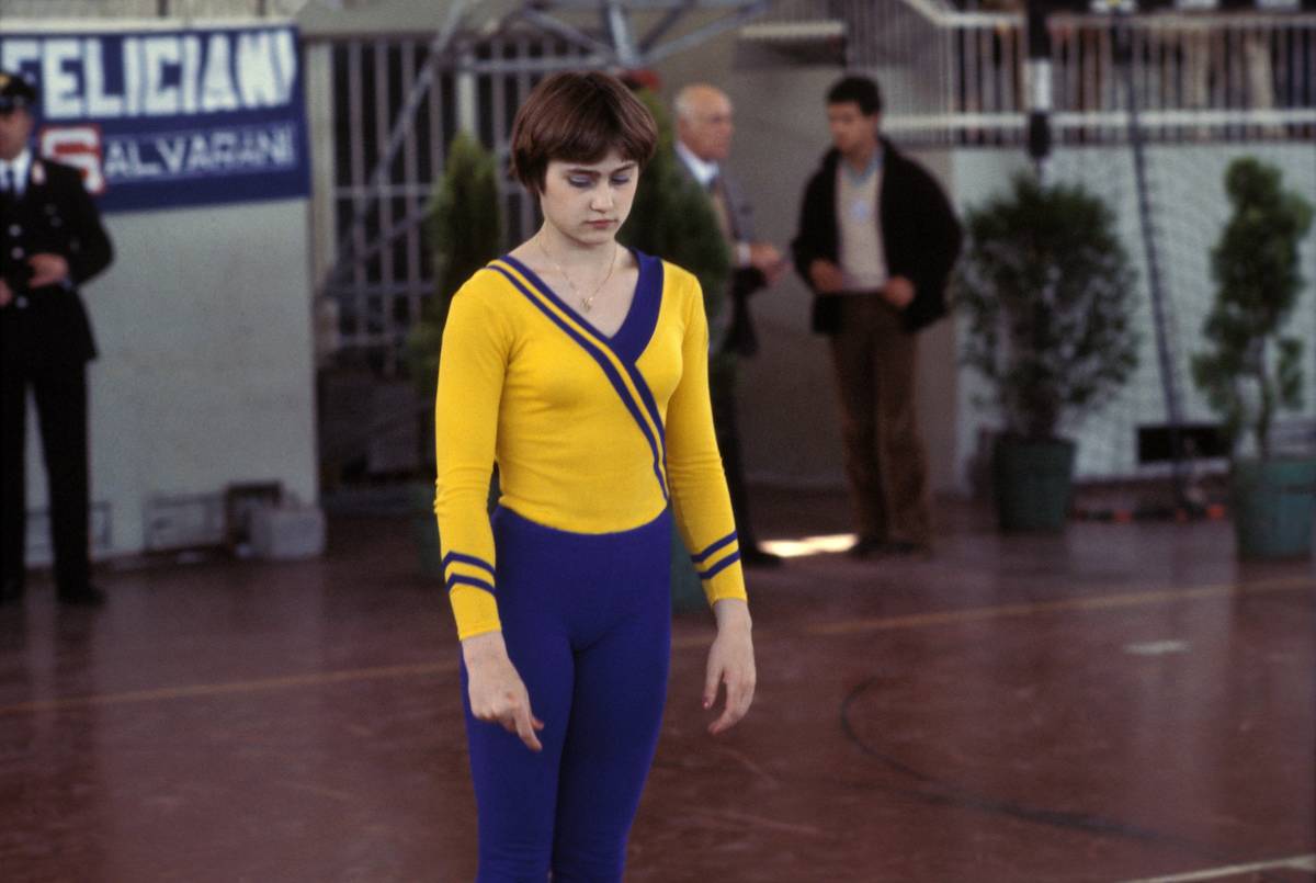 Nadia Comaneci à Rome en 1978