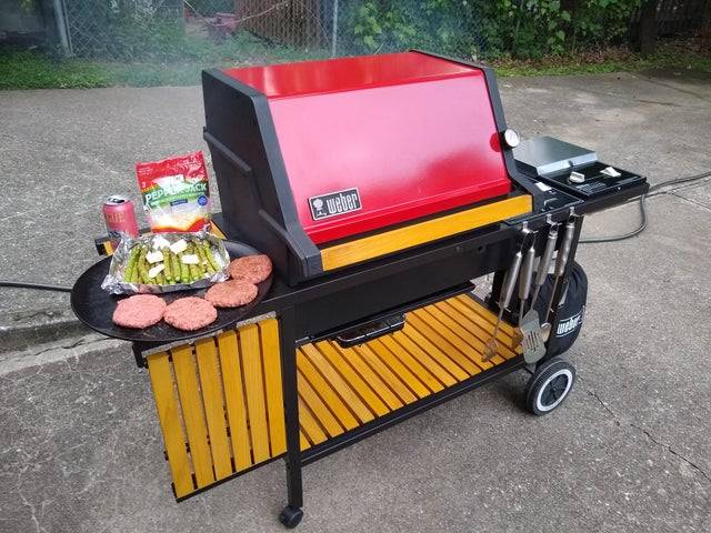 old webber grill