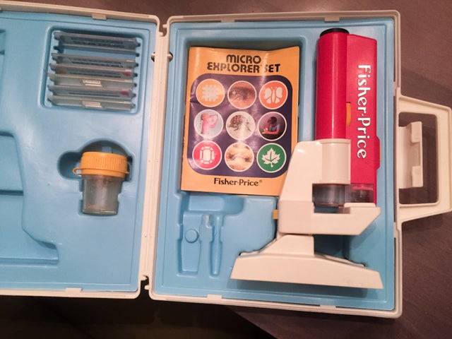fisher price microscope set