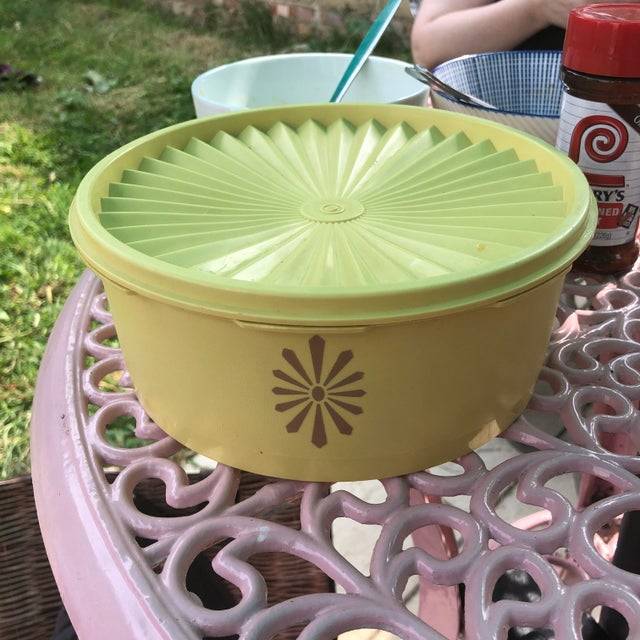 old tupperware