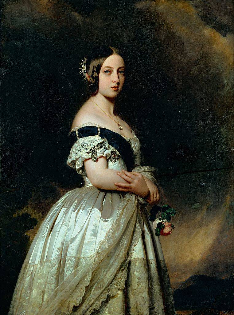 queen victoria portrait from 1842