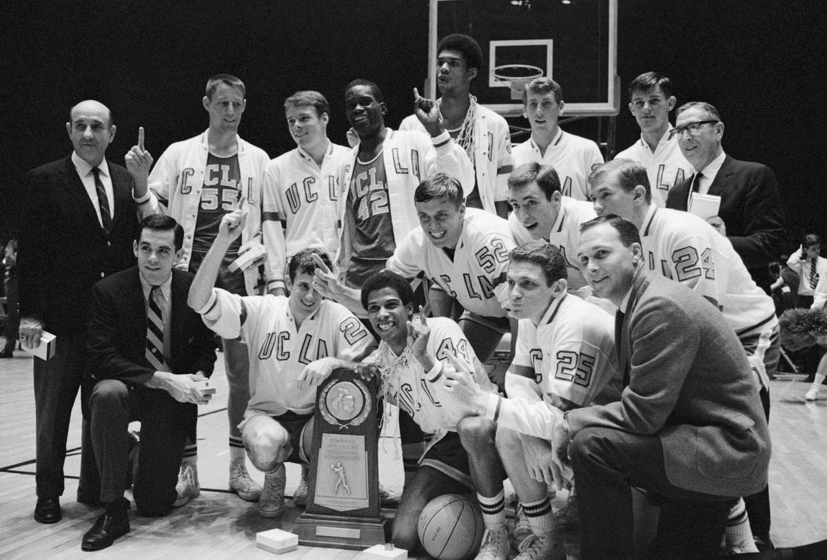 Portrait of UCLA Basketball Players