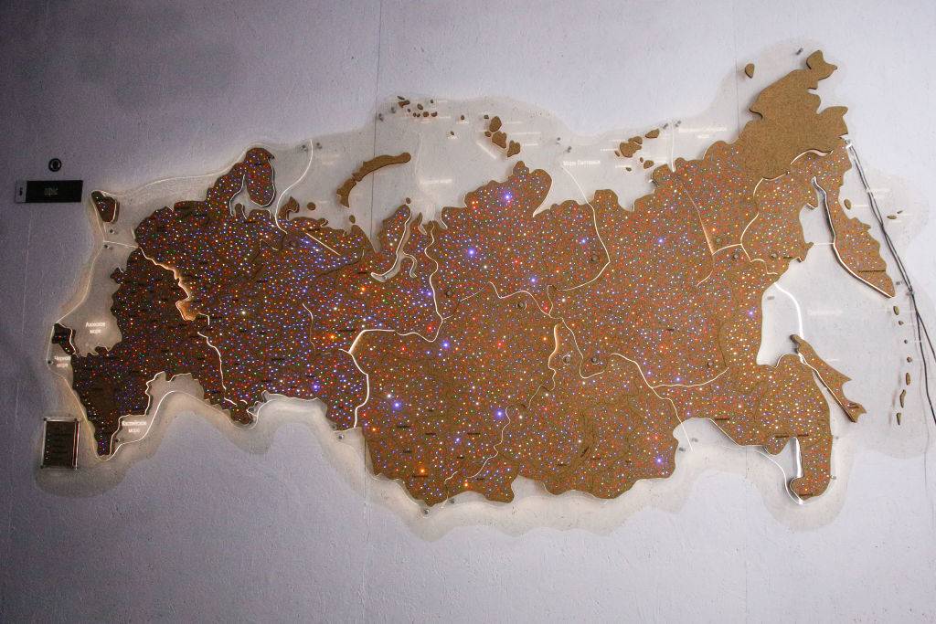 a map of russia