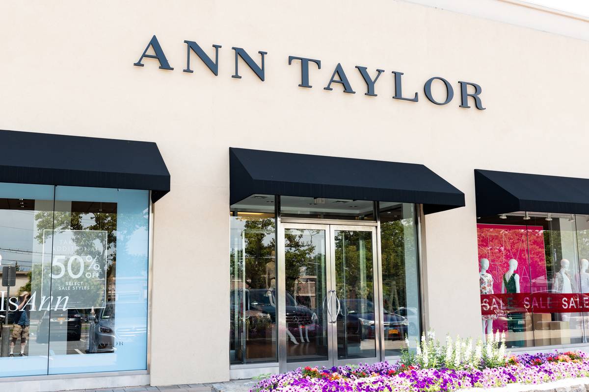 Ann Taylor store in Scarsdale, New York...