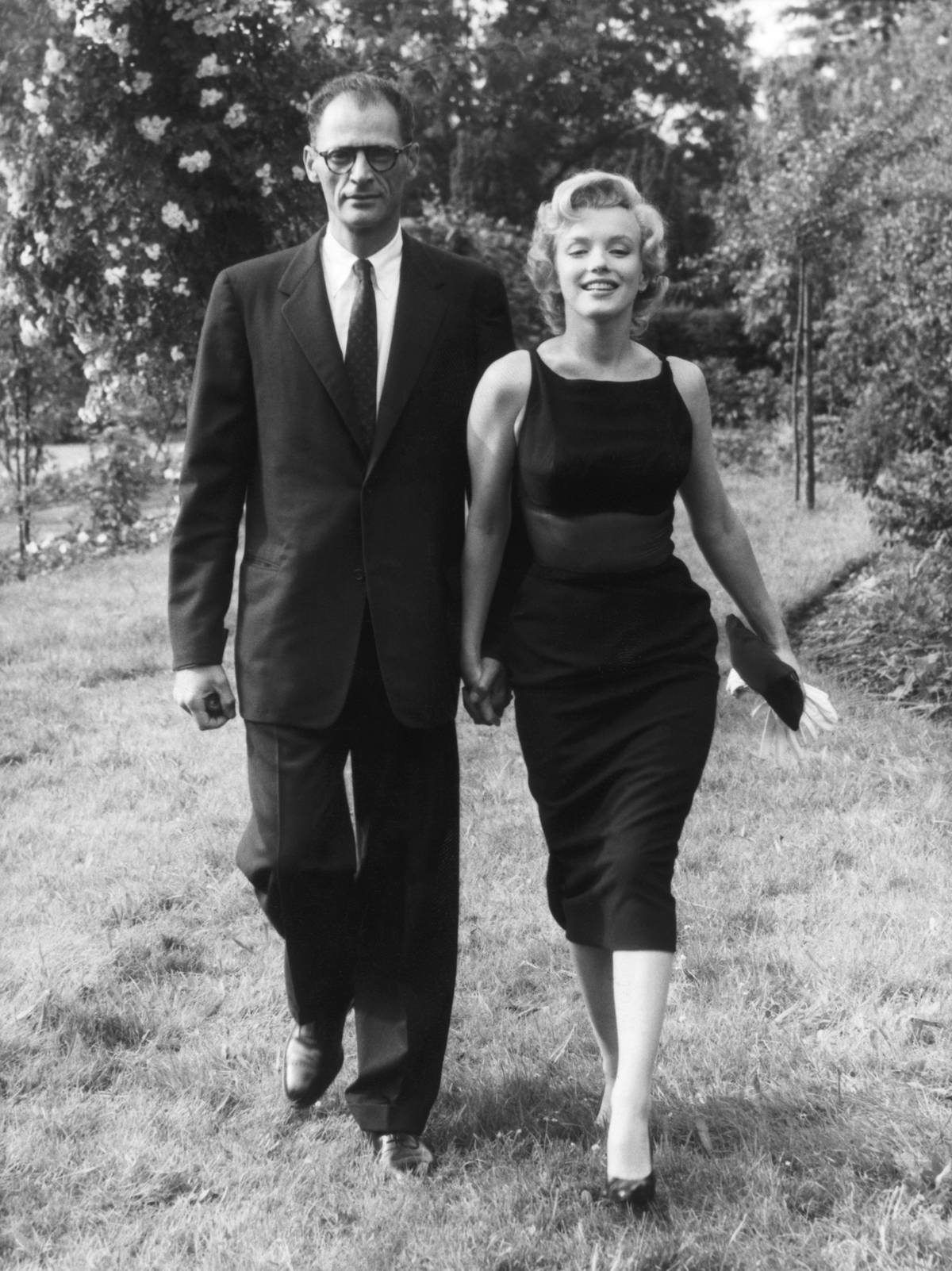 Arthur Miller and Marilyn Monroe
