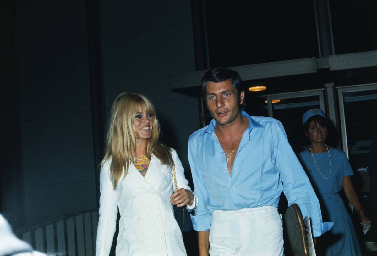 Brigitte Bardot with Gunther Sachs