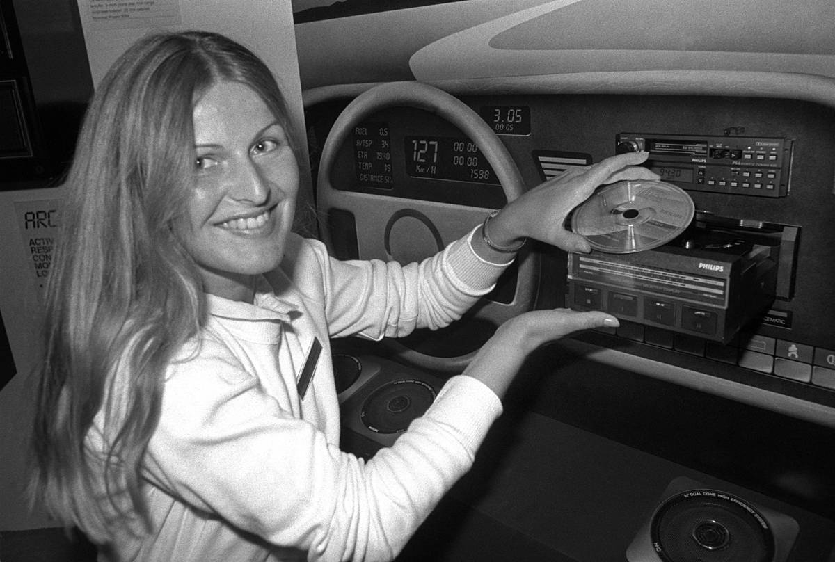 IFA-Messeneuheit 1983 :CD-Player für das Auto