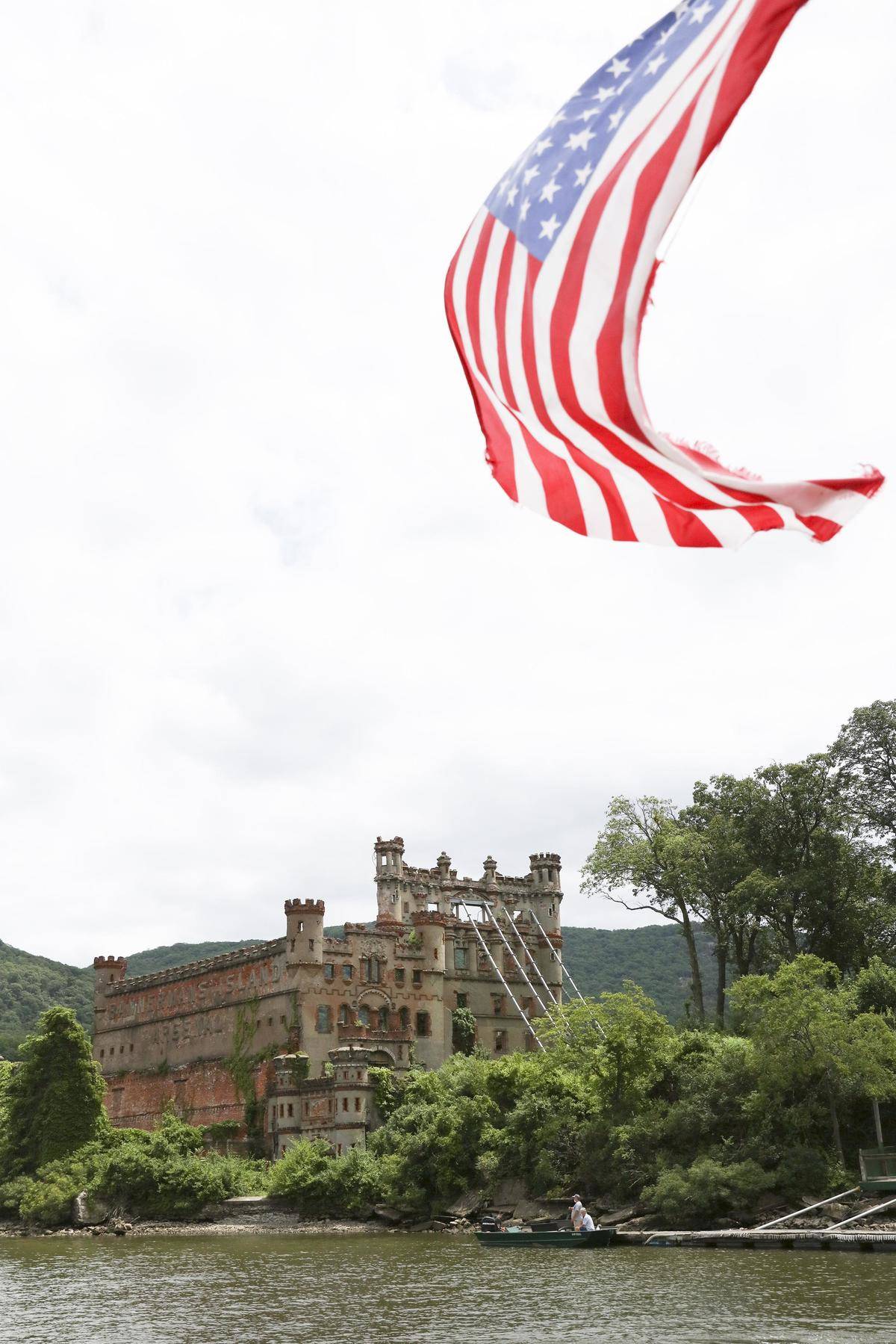 Tourists Visit Pollepel Island In New York