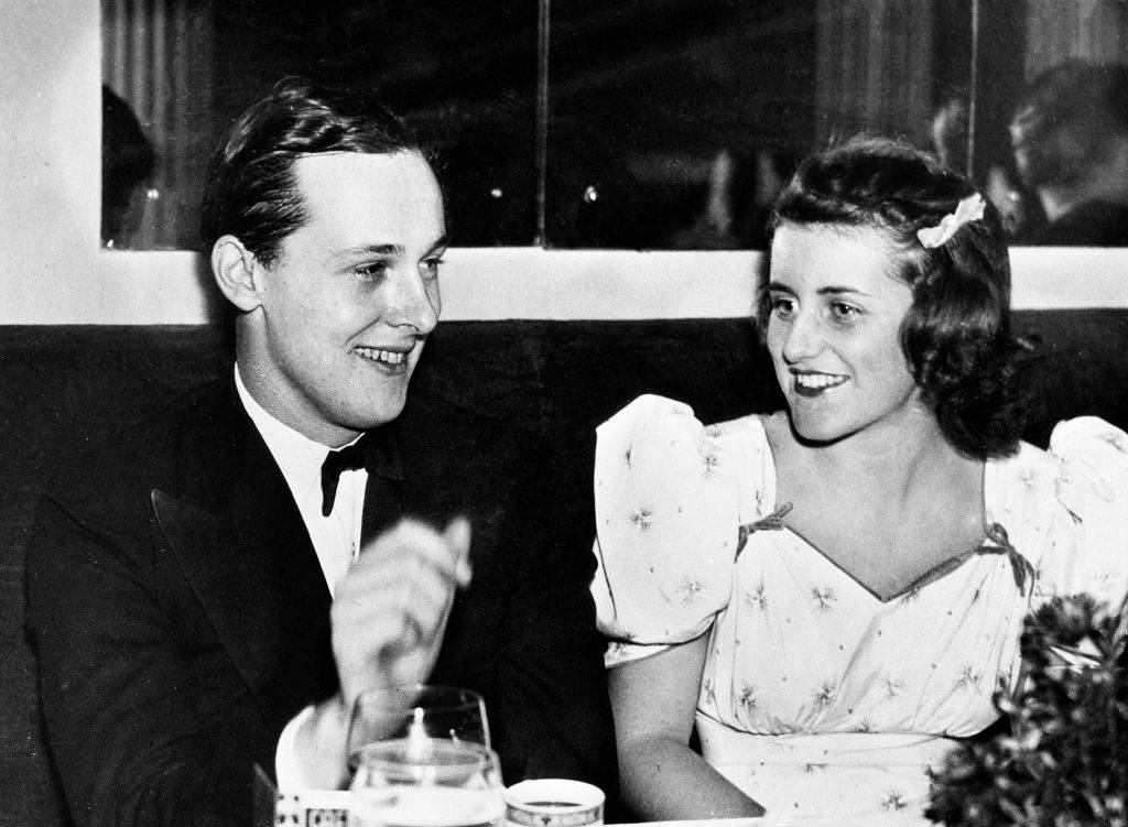 Kathleen Kennedy with husband William Cavendish