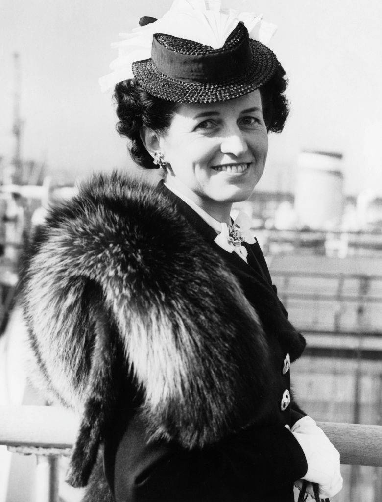 Rose Kennedy black and white photo from late 30s