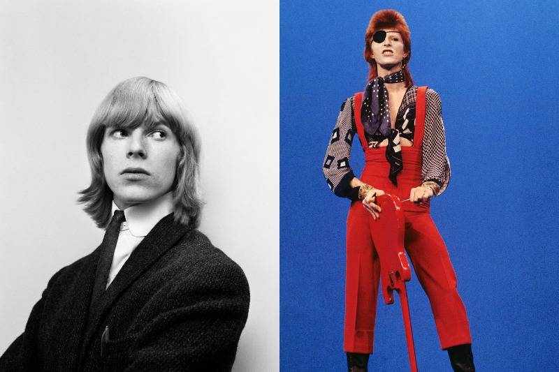 david bowie then and now photos