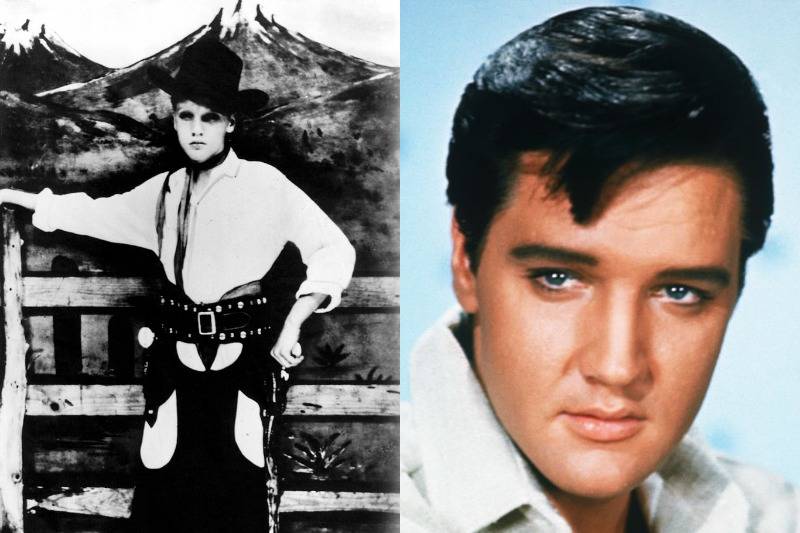 elvis presley then and now photos