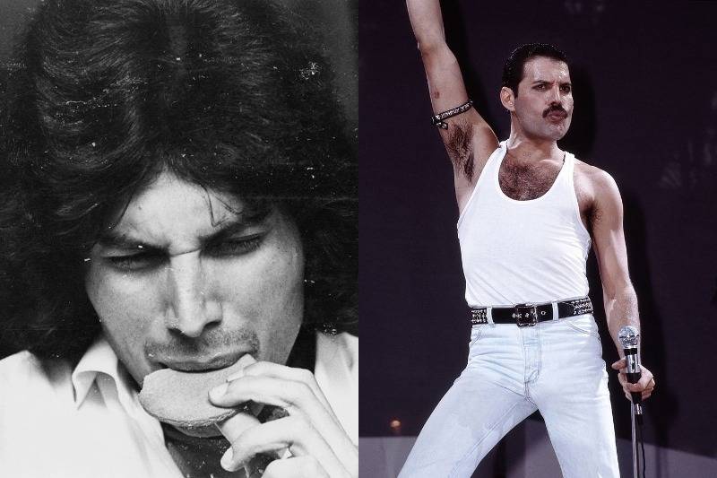 freddie mercury then and now photos