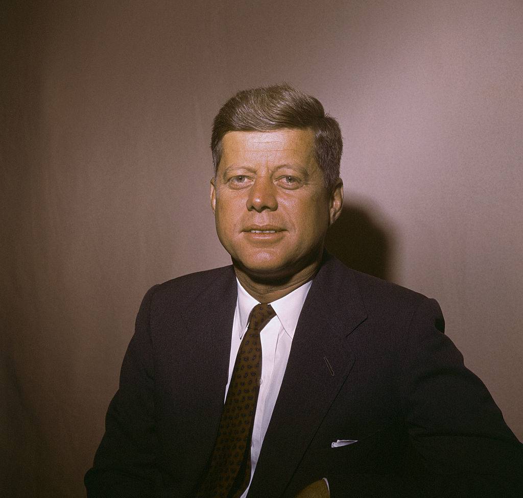 JFK color photo from 1960
