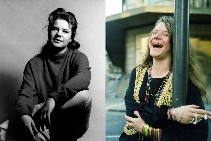 janis joplin then and now photos