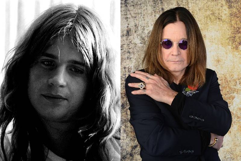 ozzy osbourne then and now photos