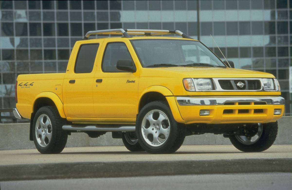 The 2000 Nissan Frontier Crew Cab 4 Door Light Pickup Truck Thanks To Strong Early Sales Of The Hot