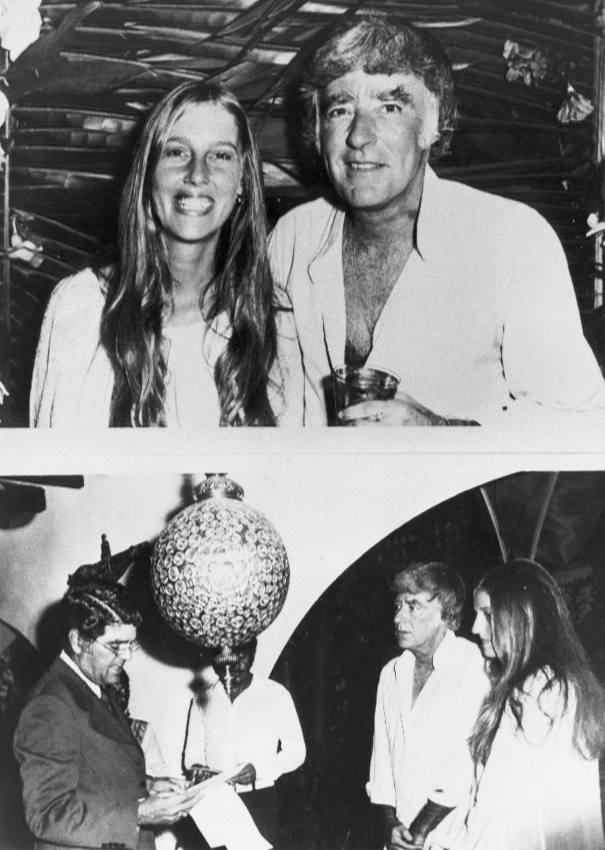 Peter Lawford and Mary Ann Rowan Getting Married